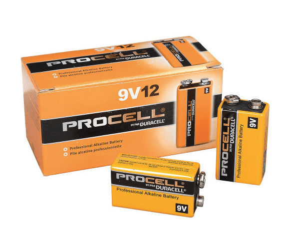 Duracell Procell PC1604 9V Alkaline Batteries - Bulk Pricing #PC1604 for sale online